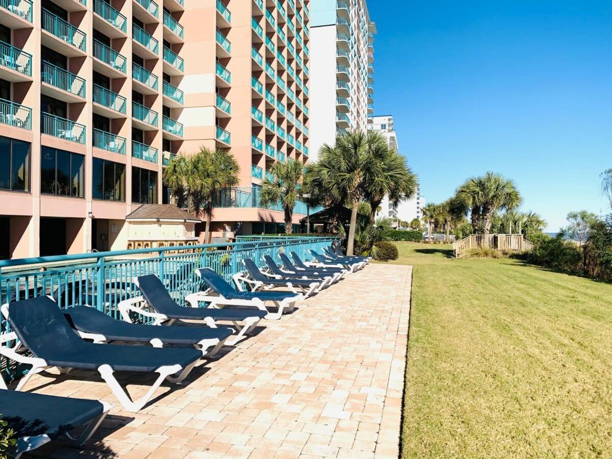 Sand Castle Resort #8 Ocean Front Great Condo Myrtle Beach Exterior photo